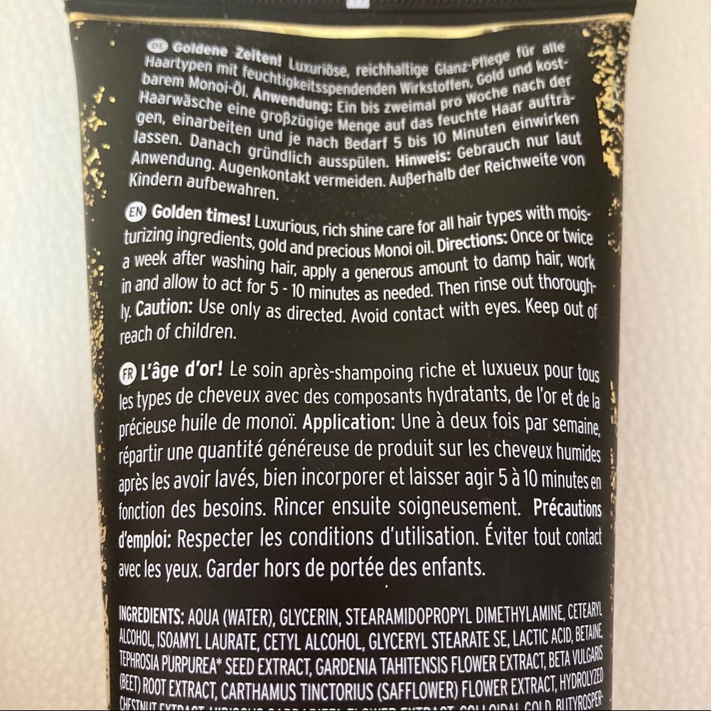 Ahuhu Gold Limited Edition Luxury Shine Duo NWOT - Picture 5 of 5